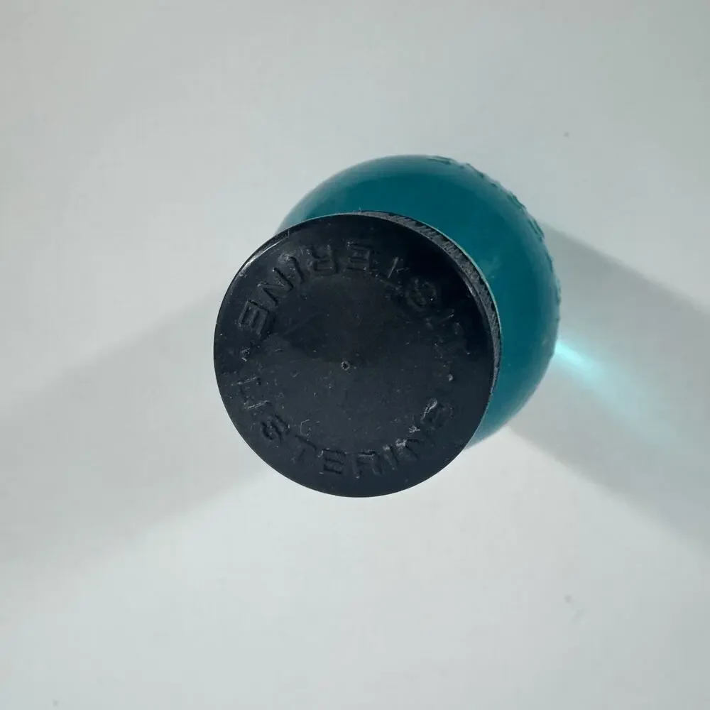 90’s Listerine Cool Mint Antiseptic Glass Embossed Bottle 3 Fl. Oz / 88ml. Vtg